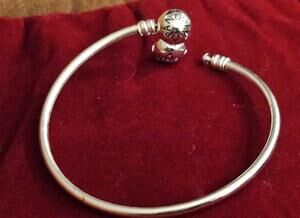 Pandora S925 ALE Sterling Silver Bangle Bracelet
